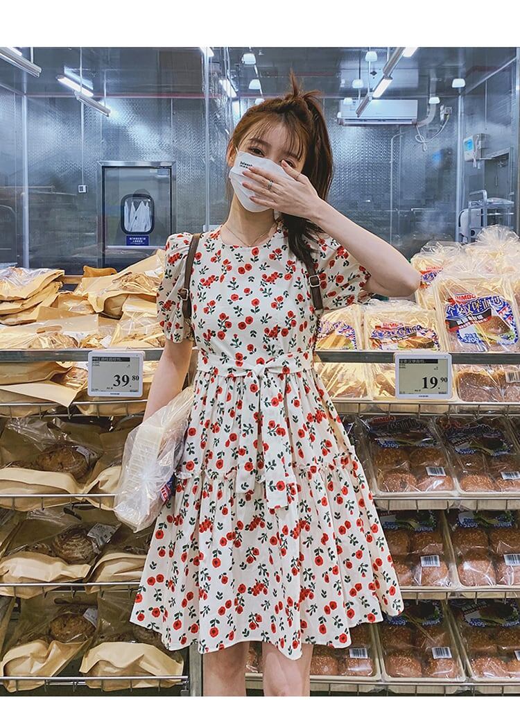 女子マスト 大注目 合わせやすい 上品 レース 切り替え ワンピース<S-11913>