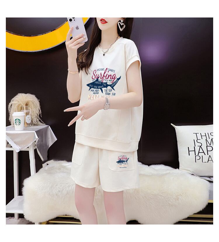 今季マストバイ ファッション カジュアル 半袖Ｔシャツⅹパンツセット全3色 <S-8265>