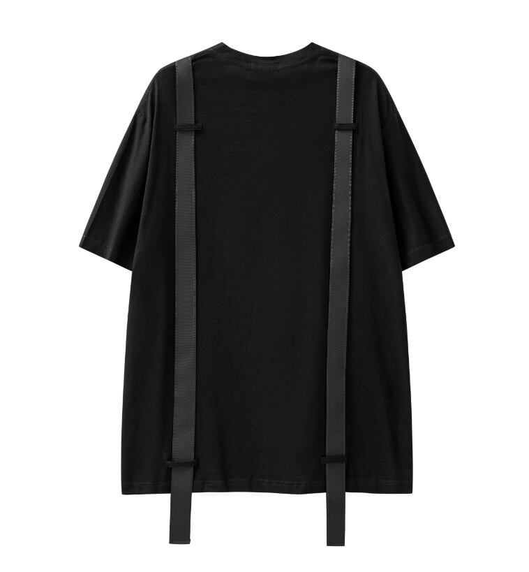 話題沸騰中 特別デザイン スタイルアップ効果抜群 ゆったり 男女兼用 半袖Tシャツ＜S-9060＞