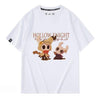 人気キャラ 男女兼用 プリント 半袖 Tシャツ <S-13138>