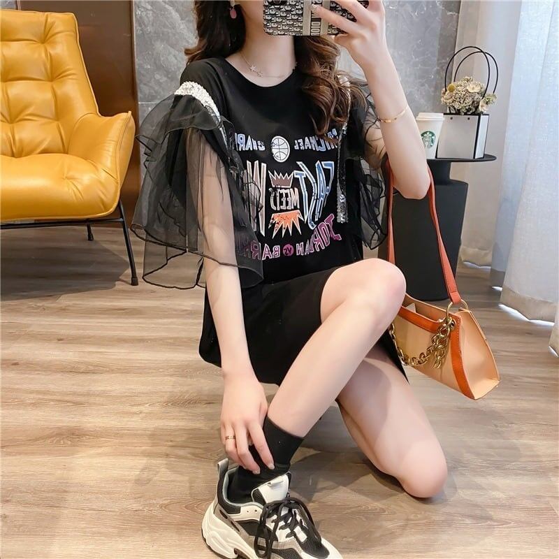 ルーズメッシュ超熱気半袖Tシャツ<S-3040>