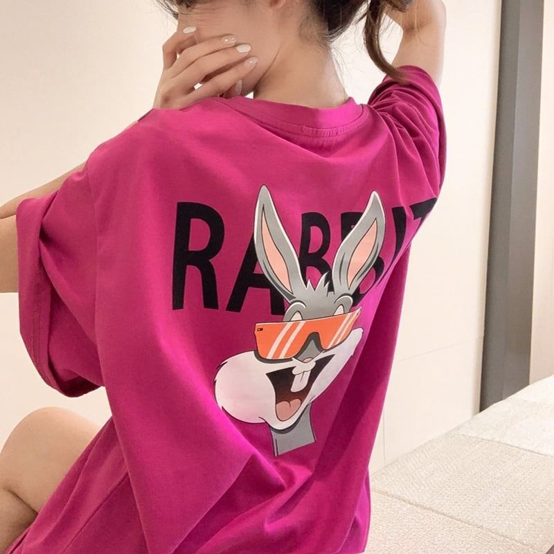 今季大好評 切り替え 美感いっぱい プリント Tシャツ カットソー＜S-3458＞