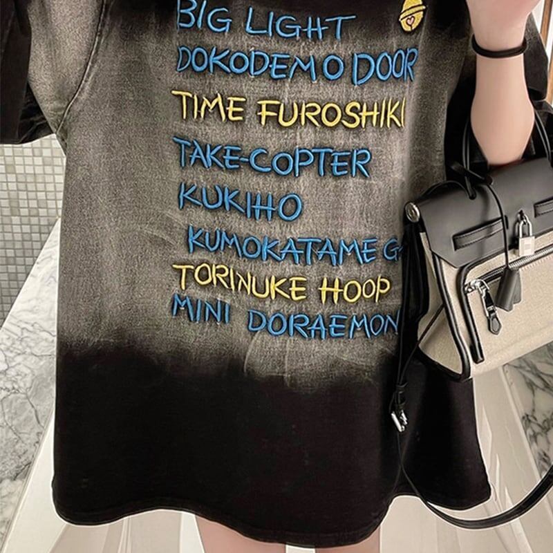 ファッション アルファベット カジュアル Tシャツ カットソー＜S-3092＞