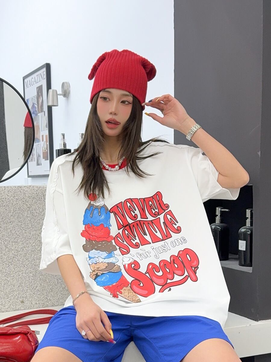 着回し力抜群 海外トレンド 定番シンプル 好感度UP カジュアル 全3色 半袖 Tシャツ ＜S-11226＞