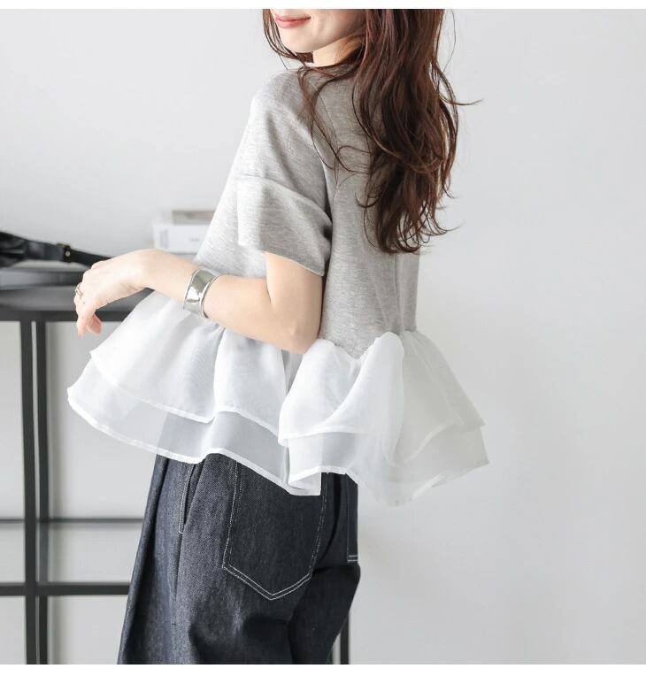 知的 海外トレンド 早い者勝ち 好感度UP カジュアル 全3色 半袖 Tシャツ ＜S-11763＞