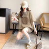 個性的なデザイン ラウンドネック 一目惚れ プリント Tシャツ カットソー＜S-2959＞