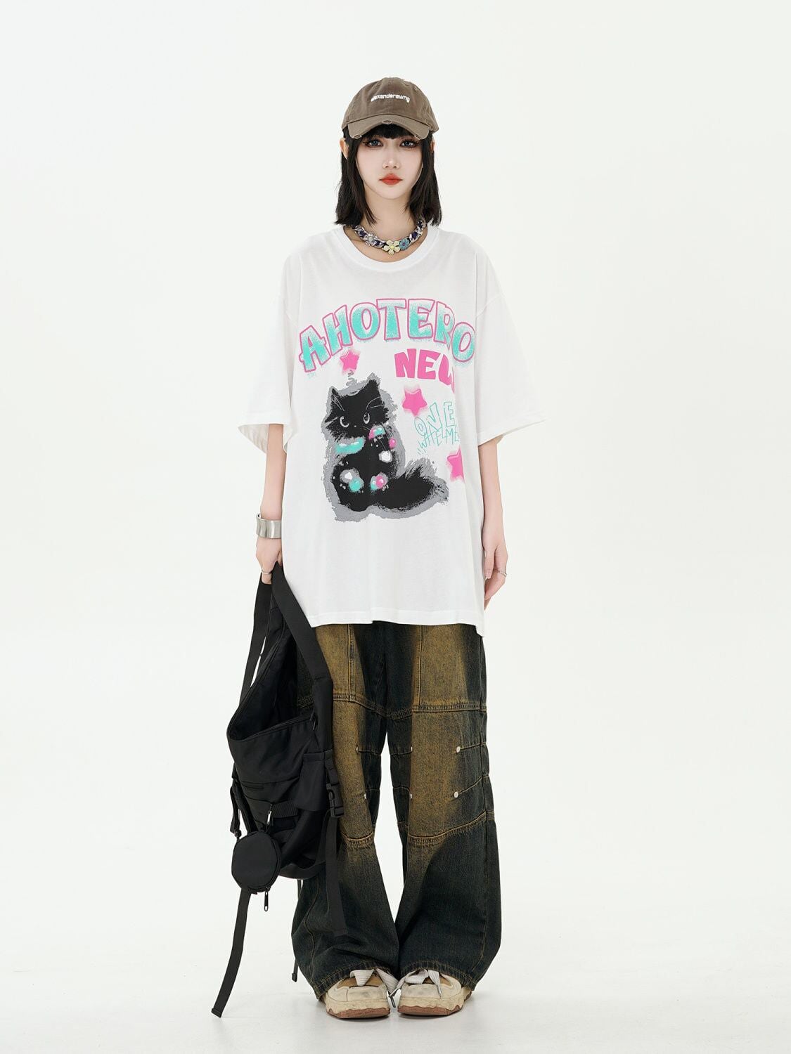 絶対欲しい 好感度UP 海外トレンド カジュアル 全3色 半袖 Tシャツ ＜S-11101＞