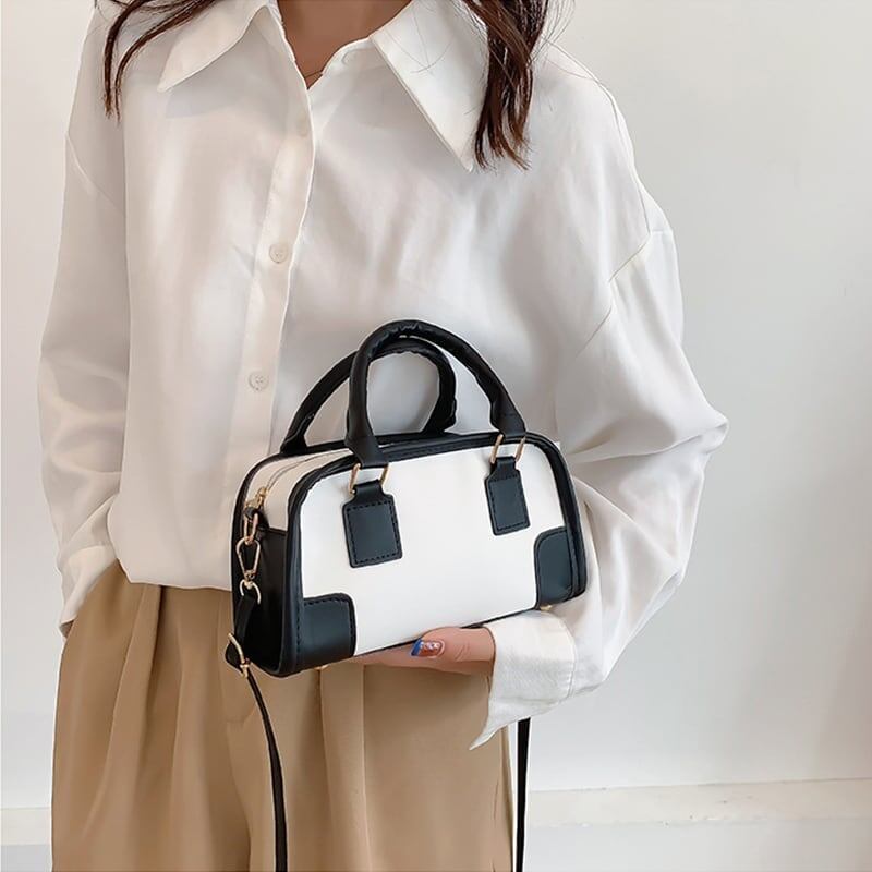 オシャレ度満点 ショルダーバッグ シンプル メッセンジャーバッグ＜S-3783＞
