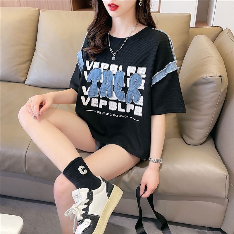 着回し力抜群 早い者勝ち 絶対流行 カジュアル 2色選択 Tシャツ<S-11645>