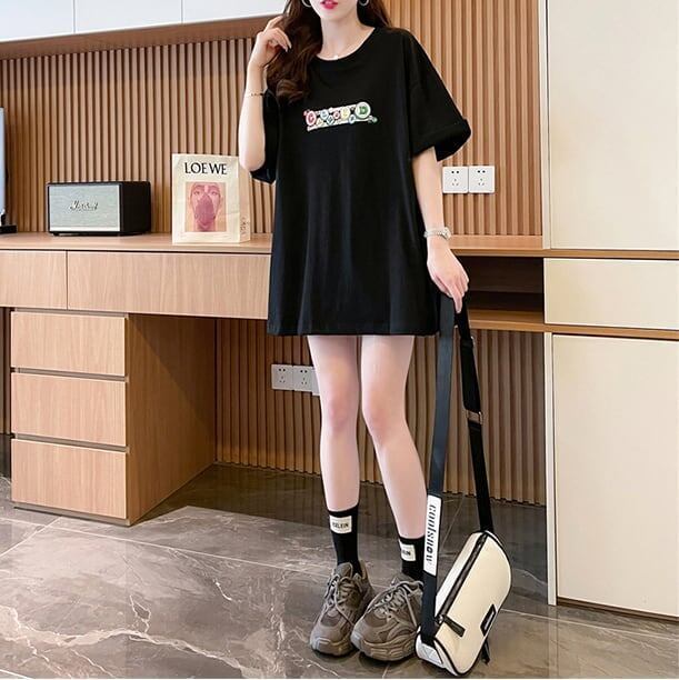 パーソナライズされたプリント半袖Tシャツ<S-5036>