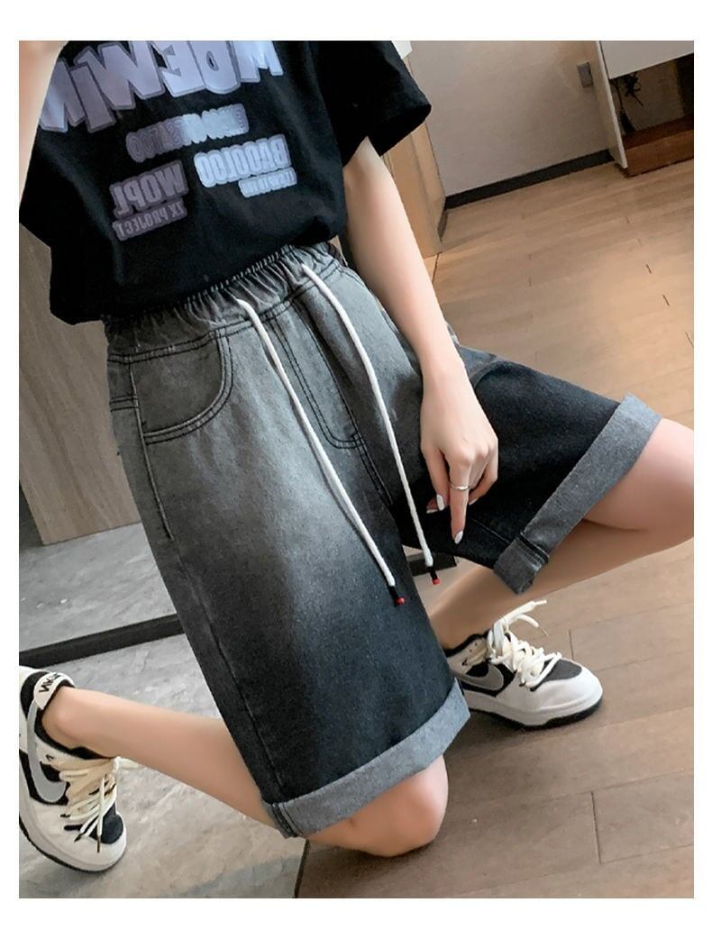 絶対欲しい オシャレ度満点 ゆったり感アップ ディップダイ デニム パンツ＜S-8303＞
