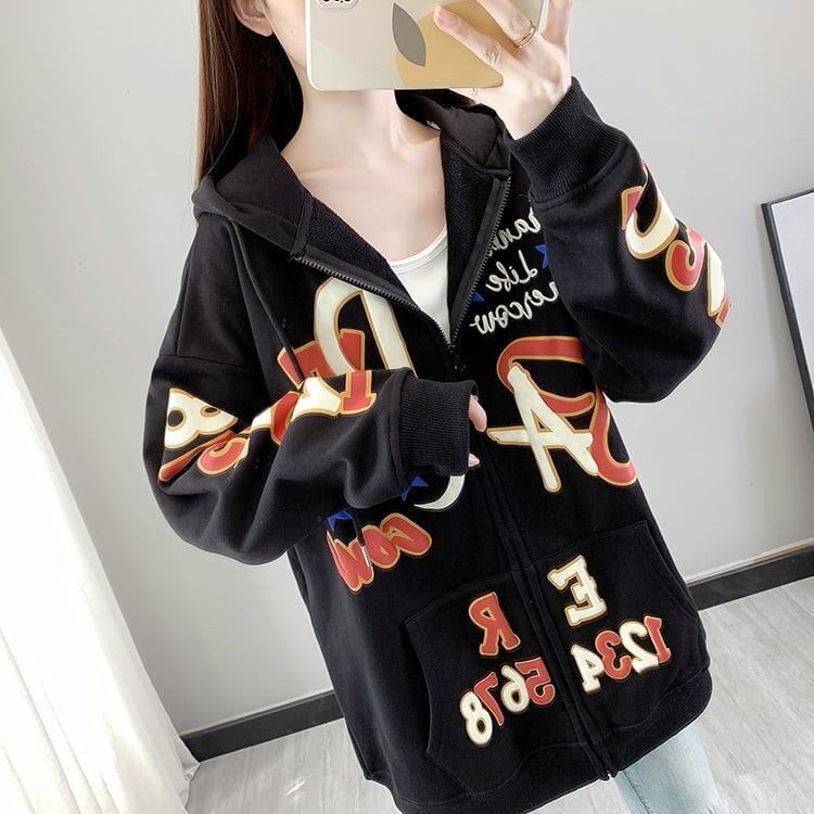 質感のいい 裏起毛 新作 パーカー<S-3937>