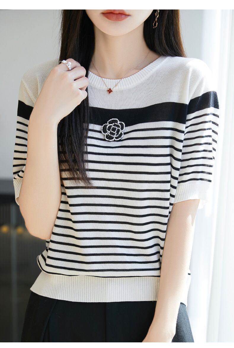 定番シンプル 売り切れ必至 着回し力抜群 全2色 Tシャツ <S-11938>