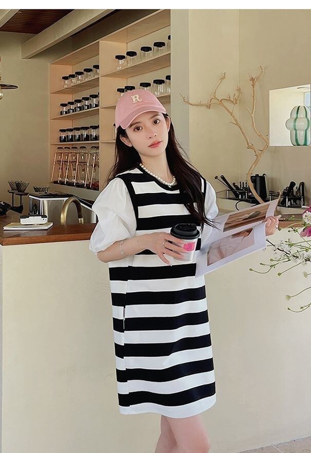 定番シンプル 美人度アップ 売り切れ必至 デザイン性抜群 ワンピース<S-11115>