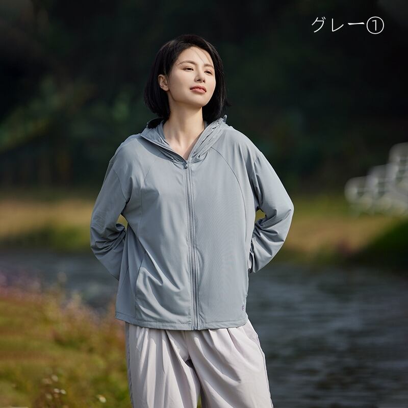 絶対欲しい 日焼け対策 軽量で通気性が良い 全6色 パーカー コート 男女兼用<S-6665>