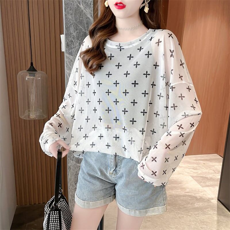 着心地抜群 ラウンドネック 女性力を高める Tシャツ カットソー＜S-3045＞