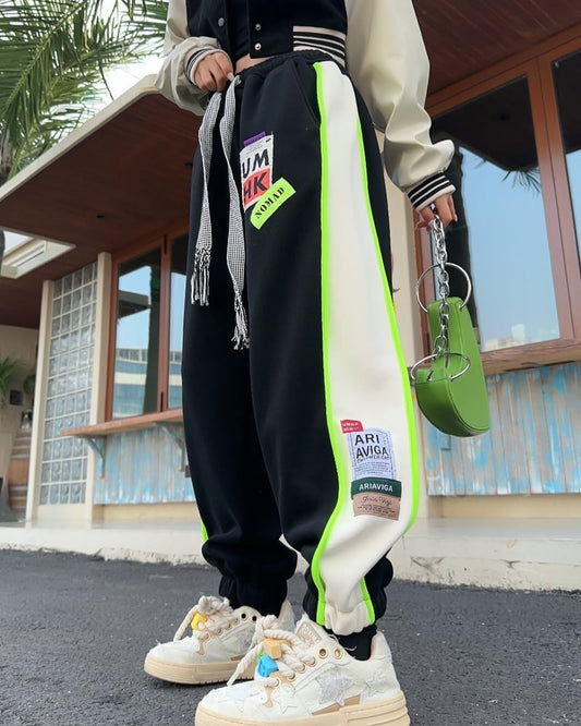 絶対欲しい ファッション 個性派 スポーツパンツ<S-5847>