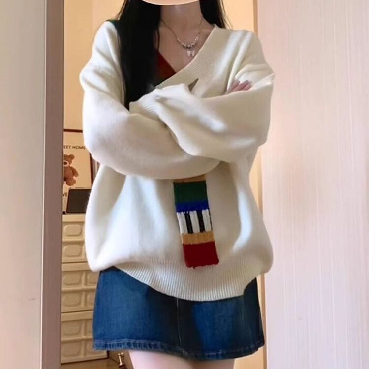 おすすめ スタイルアップ 定番シンプル大人可愛い ニットトップス<S-9573>