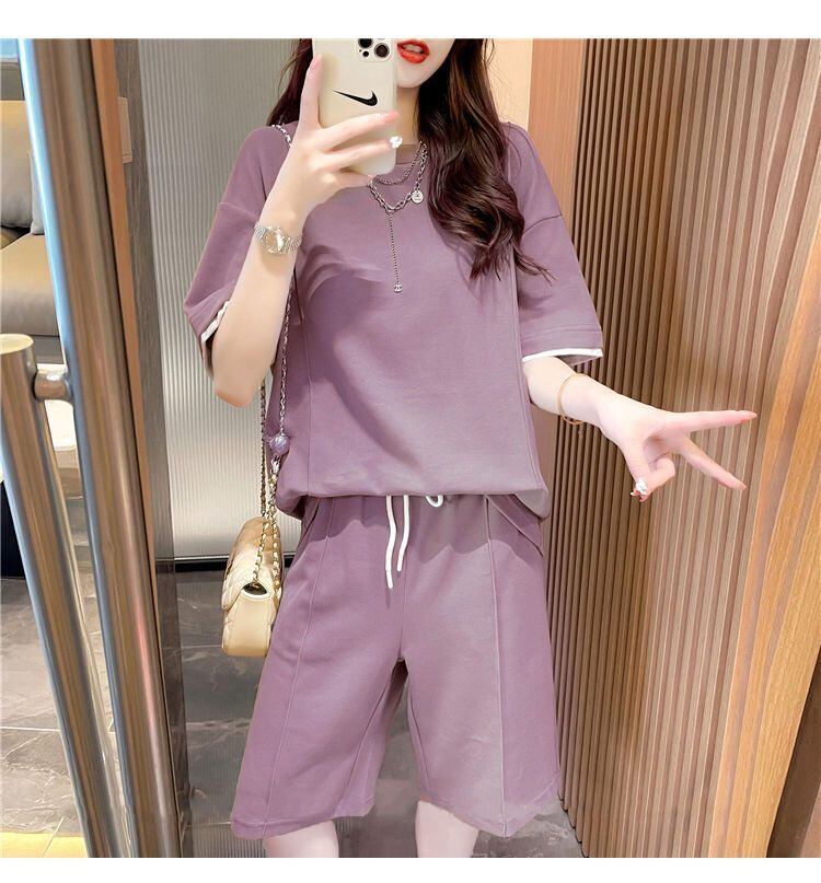 定番シンプル 半袖Ｔシャツⅹパンツセット全4色 カジュアル <S-8732>