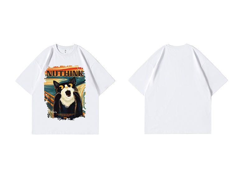 絶対欲しい デザイン性抜群 売り切れ必至 ファッション プリント 4色選択 半袖Tシャツ＜S-9293＞