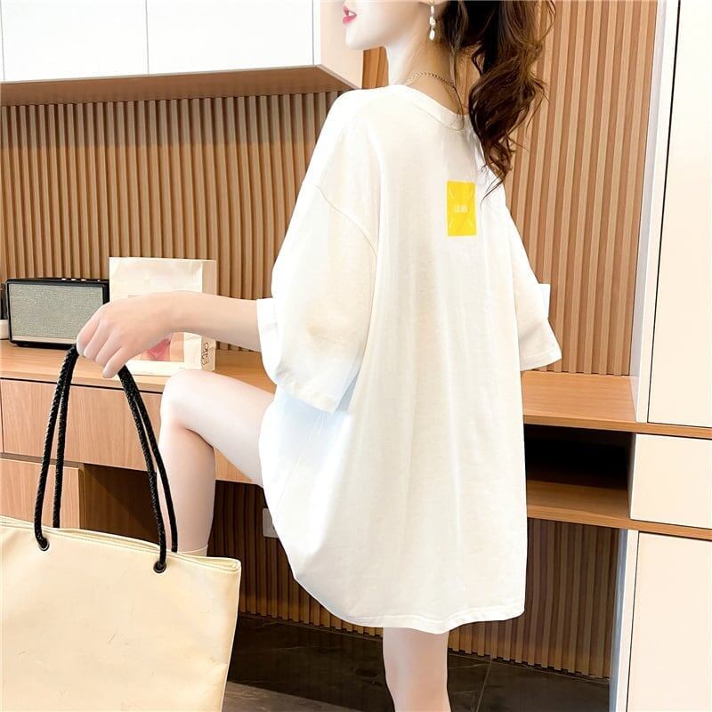 スタイリッシュ プリント 一目惚れ Tシャツ カットソー トップス＜S-3135＞