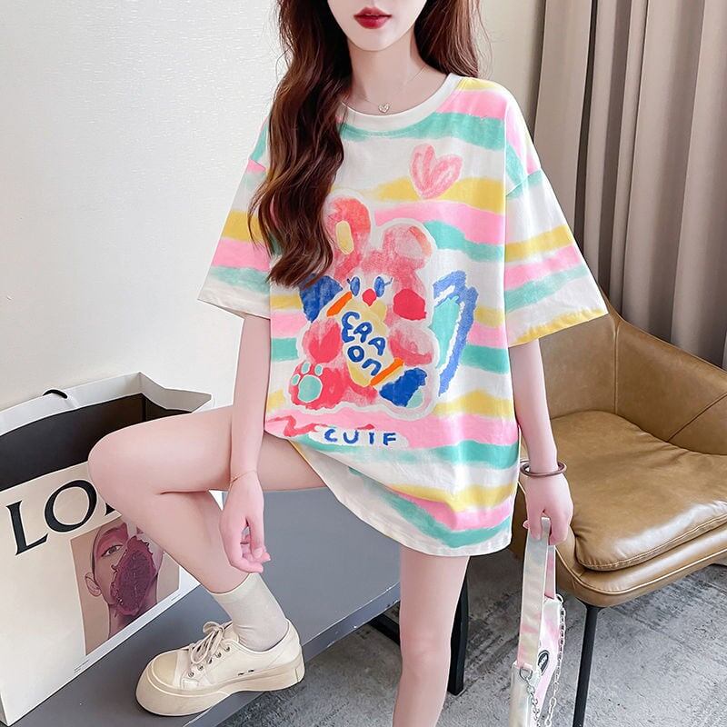 今季マストバイ 早い者勝ち 絶対流行 カジュアル Tシャツ<S-11700>