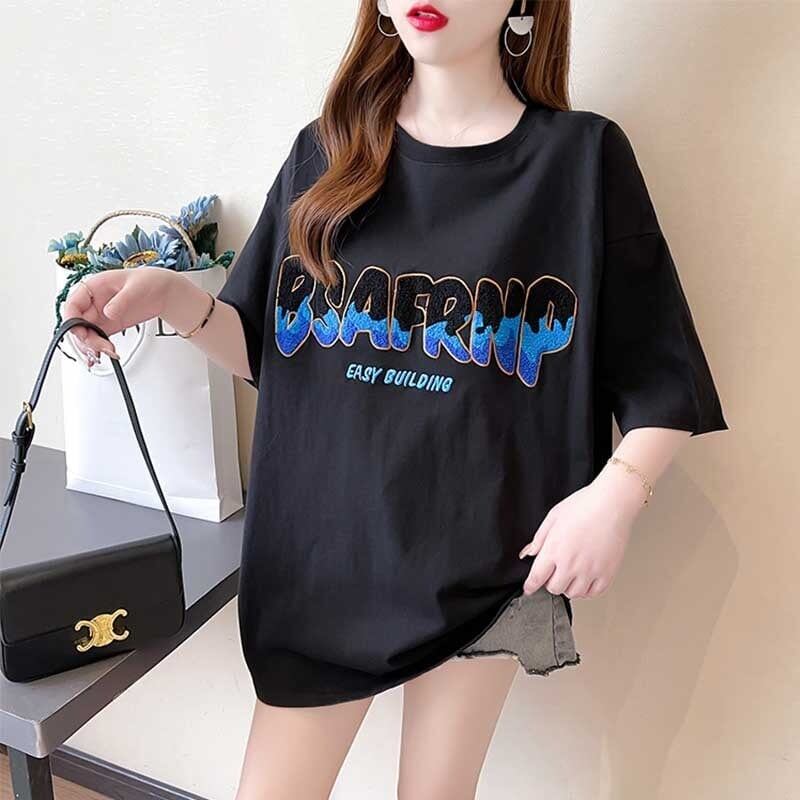 スタイリッシュ アルファベット 一目惚れ Tシャツ カットソー＜S-3168＞