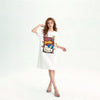 新作 プリント シンプル Tシャツ ワンピース <S-13174>