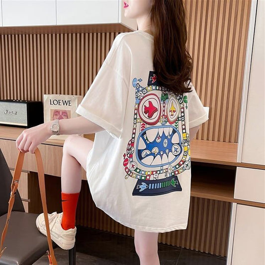 パーソナライズされたプリント半袖Tシャツ<S-5036>