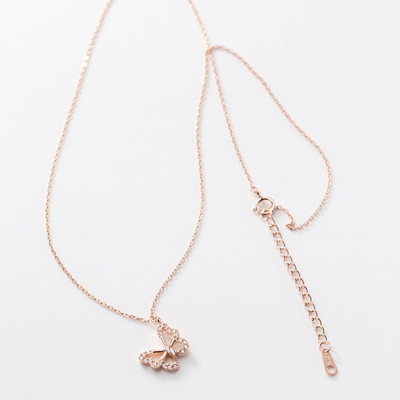 定番シンプル 美感いっぱい 清純甘くて女子力UP 2色 ネックレス アクセサリー＜S-12752＞