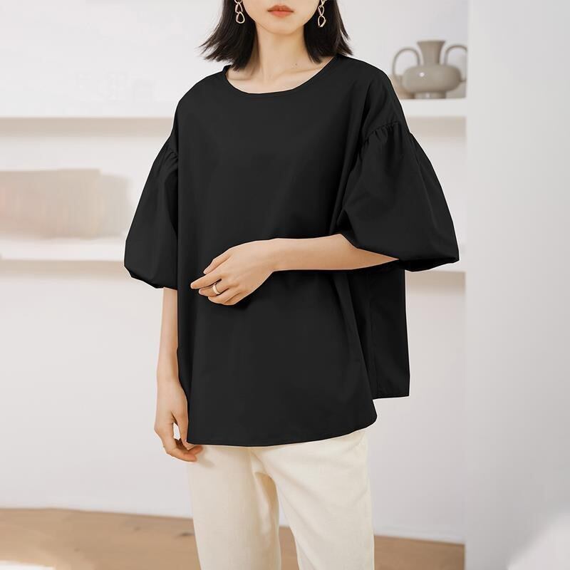 絶対流行 大好評 エレガント 好感度UP カジュアル 全4色 Tシャツ＜S-12139＞