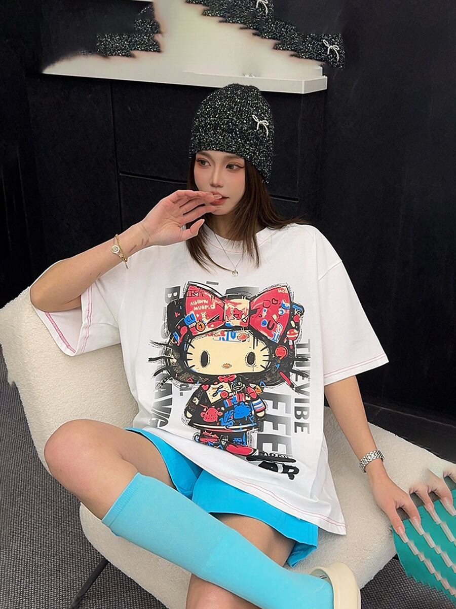 美人度アップ 海外トレンド 定番シンプル 好感度UP カジュアル 全3色 半袖 Tシャツ ＜S-11236＞