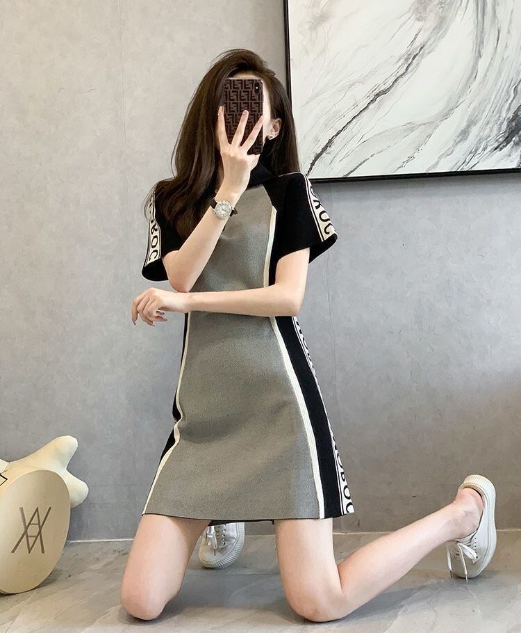 新商品 ファッション 美人度アップ 切り替え ワンピース＜S-8839＞
