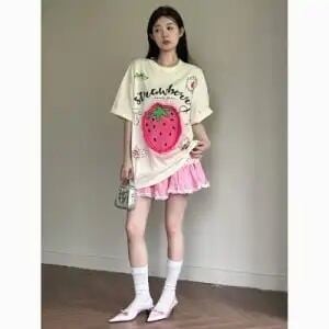売れ筋 美人度アップ 大好評 好感度UP カジュアル 全4色 半袖 Tシャツ ＜S-11287＞