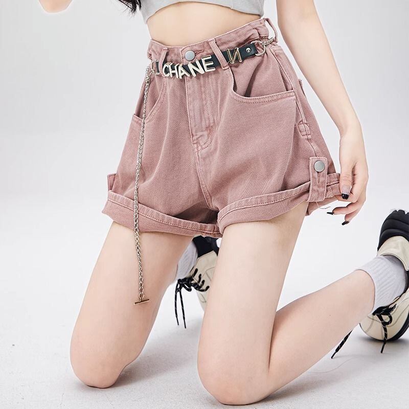 絶対流行 個性派 ゆったり感アップ 全3色 デニムショートパンツ ＜S-8794＞