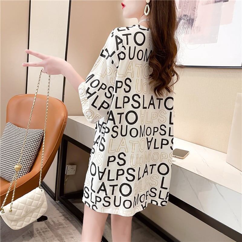 スタイリッシュ プリント 一目惚れ Tシャツ カットソー＜S-3307＞