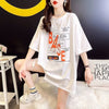 個性的なデザイン プリント 一目惚れ Tシャツ カットソー トップス＜S-3282＞