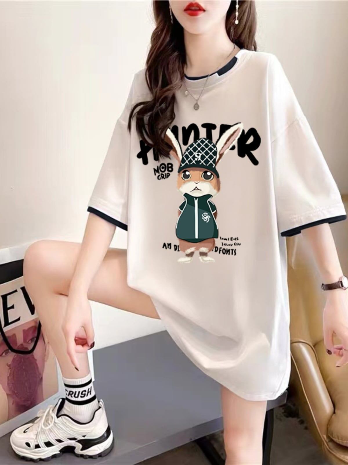 絶対欲しい プリント全4色 着心地抜群 Tシャツ カットソー＜S-8701＞