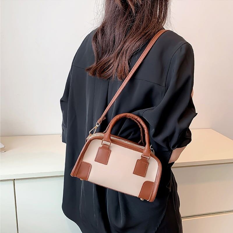 オシャレ度満点 ショルダーバッグ シンプル メッセンジャーバッグ＜S-3783＞