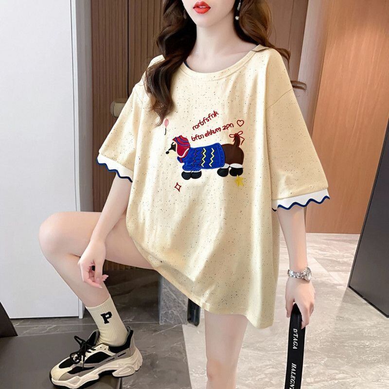 おすすめ 好感度UP 美人度アップ カジュアル 全4色 半袖 Tシャツ ＜S-11147＞