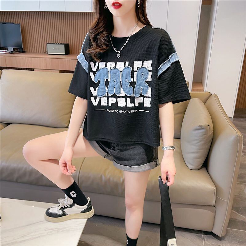 着回し力抜群 早い者勝ち 絶対流行 カジュアル 2色選択 Tシャツ<S-11645>