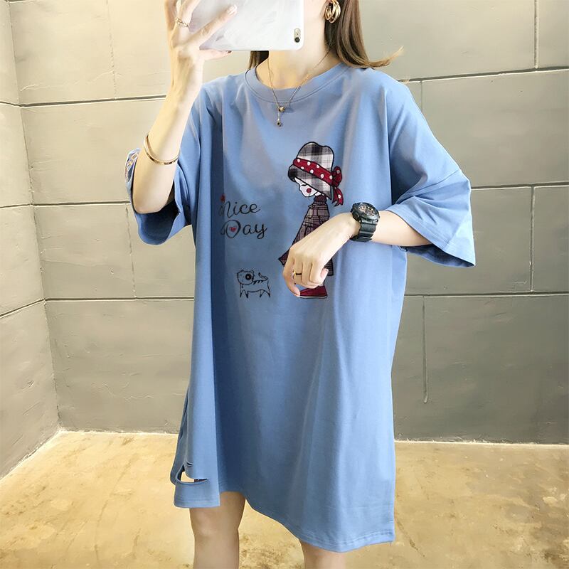 大活躍 ファッション カジュアル ルーズ 半袖シャツ<S-6655>