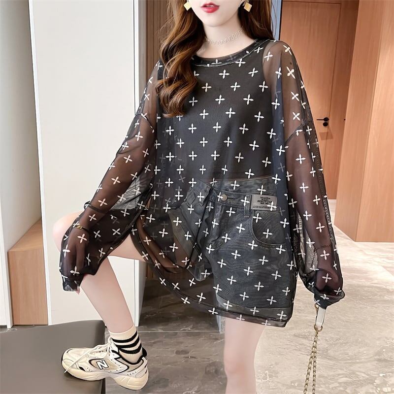 着心地抜群 ラウンドネック 女性力を高める Tシャツ カットソー＜S-3045＞