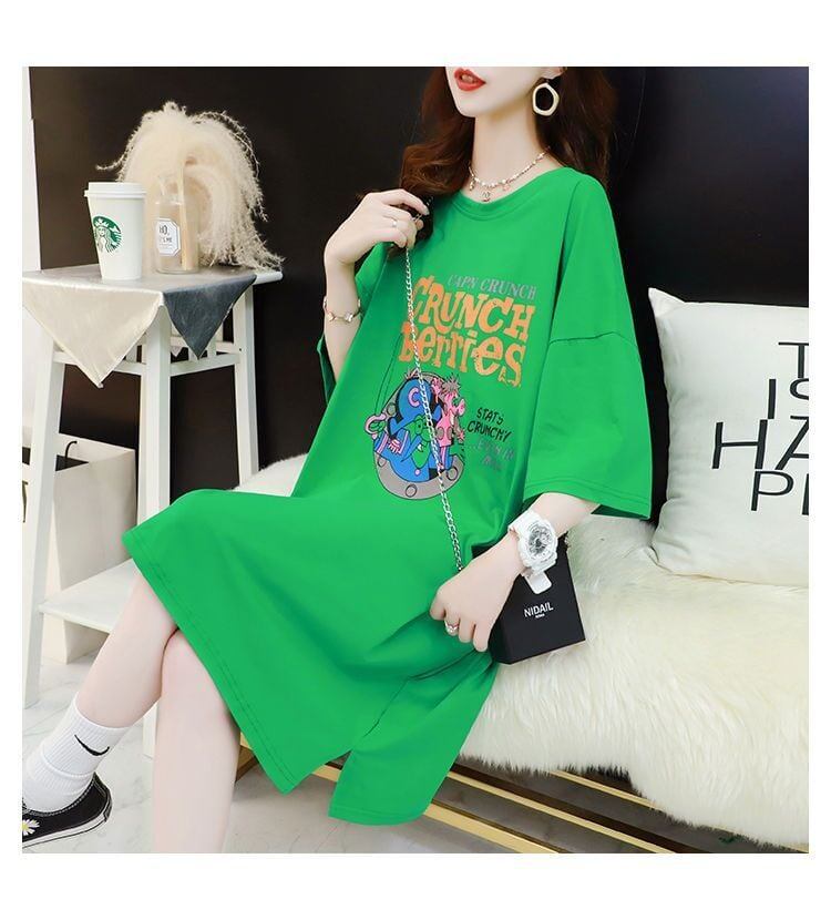 大活躍 好感度UP 海外トレンド カジュアル 全3色 半袖 Tシャツ ＜S-11442＞