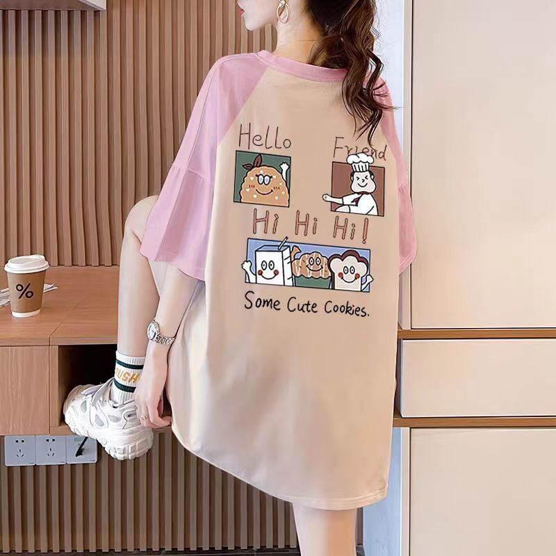 話題沸騰中 プリント 4色選択可 Tシャツ カットソー＜S-8276＞