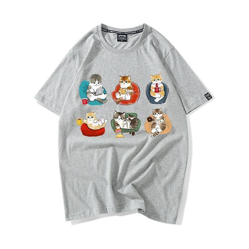 大好評 着心地良い 定番シンプル カジュアル プリント 全8色 半袖Tシャツ<S-9314>
