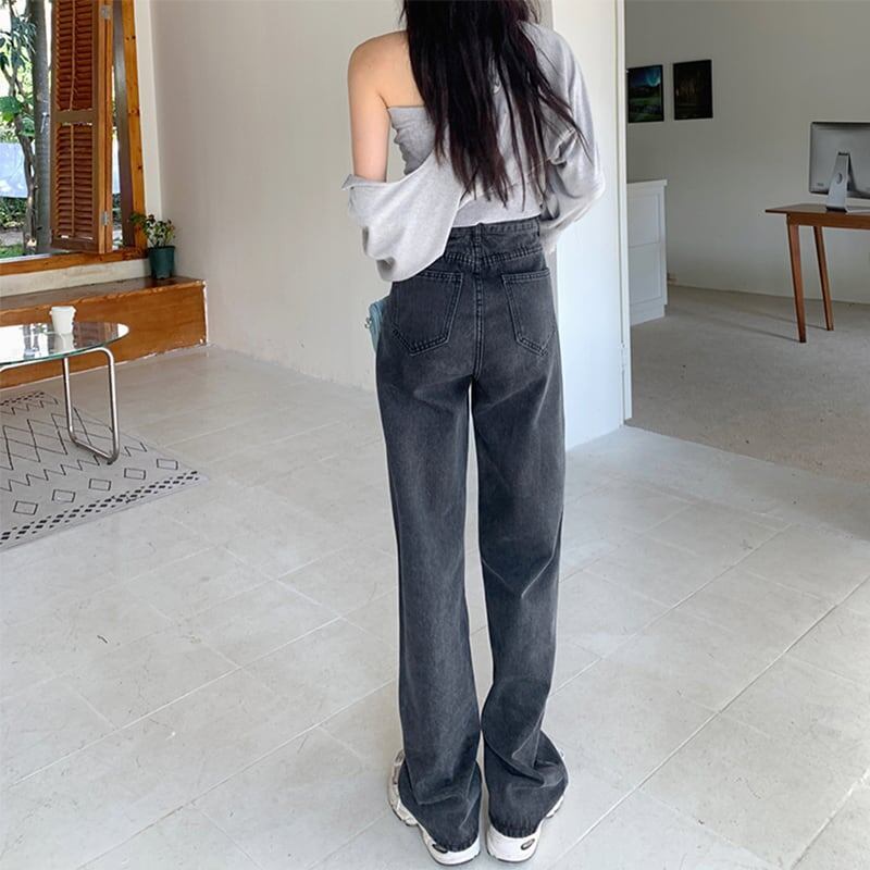 好感度満載 ハイウエスト 美感いっぱい パンツ ボトムス＜S-3249＞