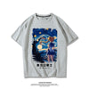 大人可愛い  デザイン性抜群 カジュアル 男女兼用 半袖 Tシャツ<S-13042>