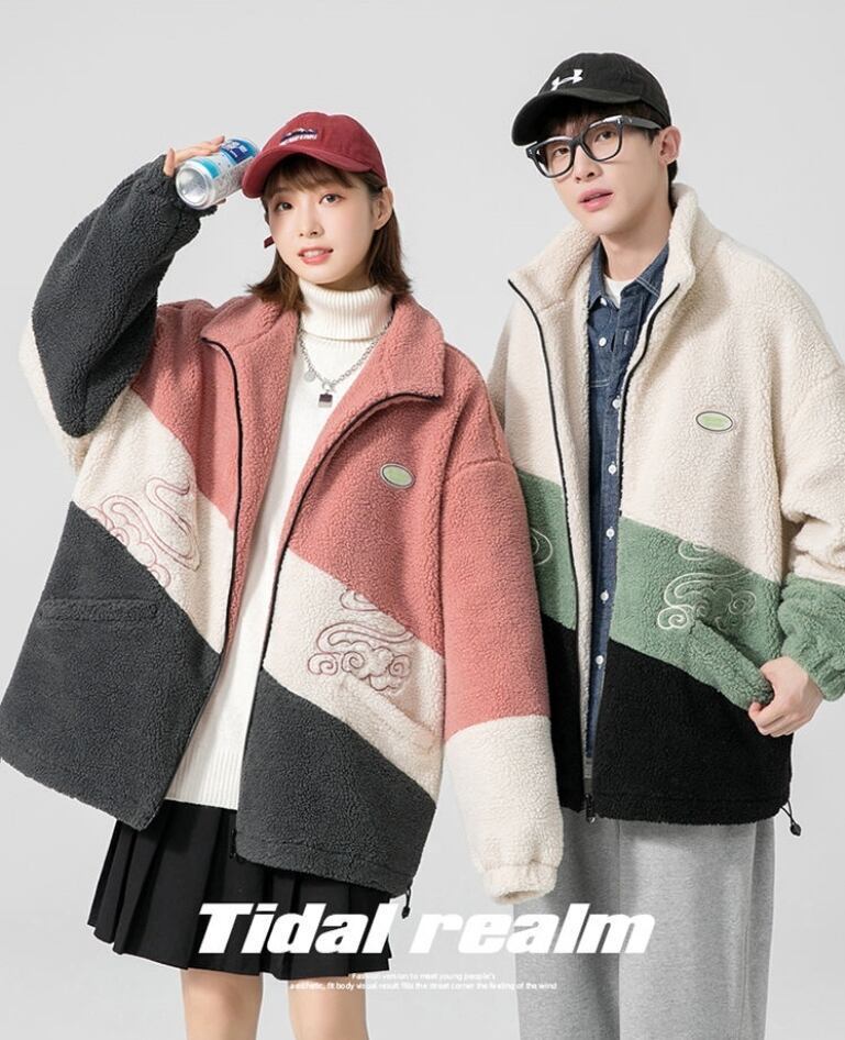 大活躍 シンプル ファッション 上品 暖かいボアジャケット<S-5772>