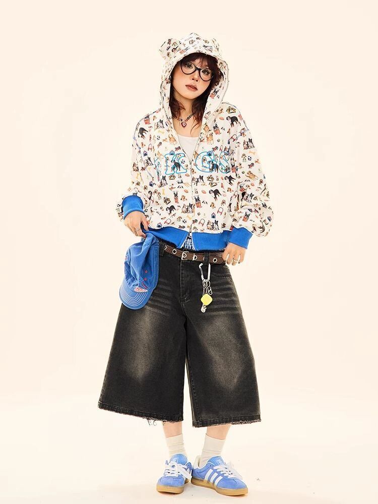 存在感抜群 個性的なデザイン トレンドアイテム 切り替え 2色選択 パーカー トップス＜S-9588＞